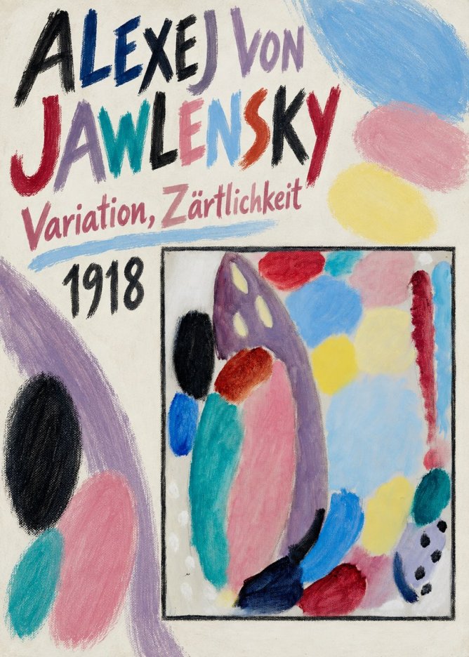 Alexej von Jawlensky Variation, Zärtlichkeit No6 - Poszter