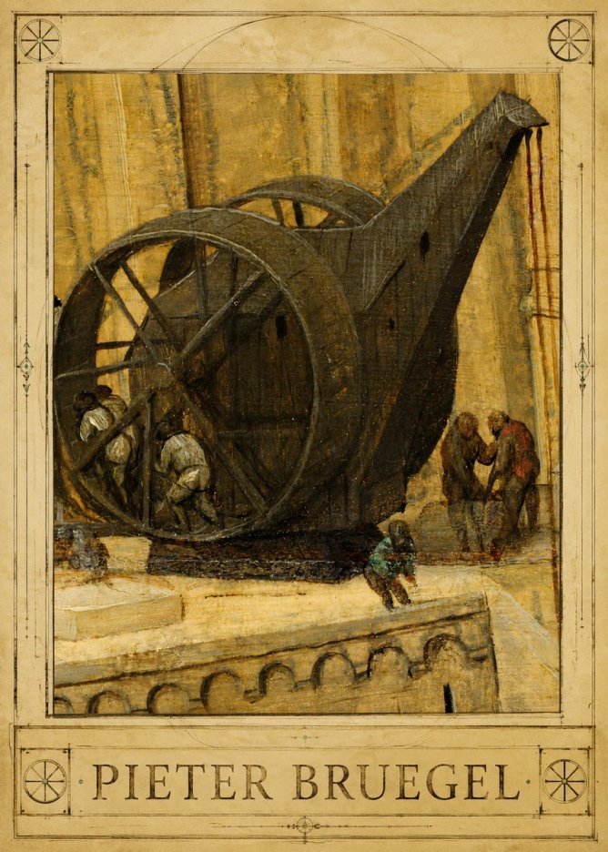 Pieter Bruegel The Crane No1 - Poszter