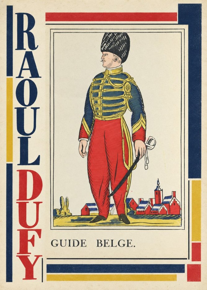 Raoul Dufy Guide Belge. No2 - Poszter