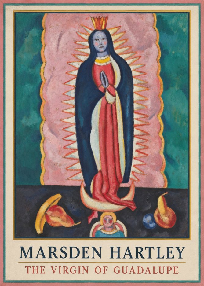 Marsden Hartley The Virgin of Guadalupe No1 - Poszter