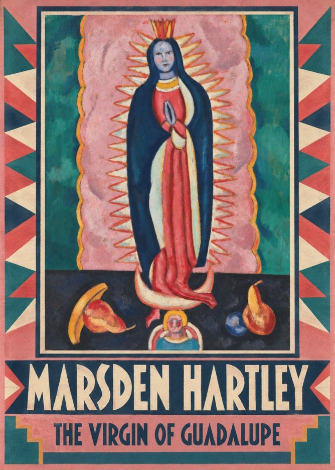 Marsden Hartley The Virgin of Guadalupe No6 - Poszter