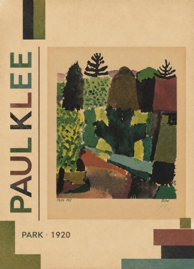 Paul Klee Park I No3 - Poszter