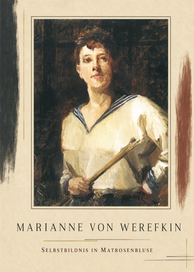 Marianne von Werefkin Selbstbildnis in Matrosenbluse No1 - Poszter