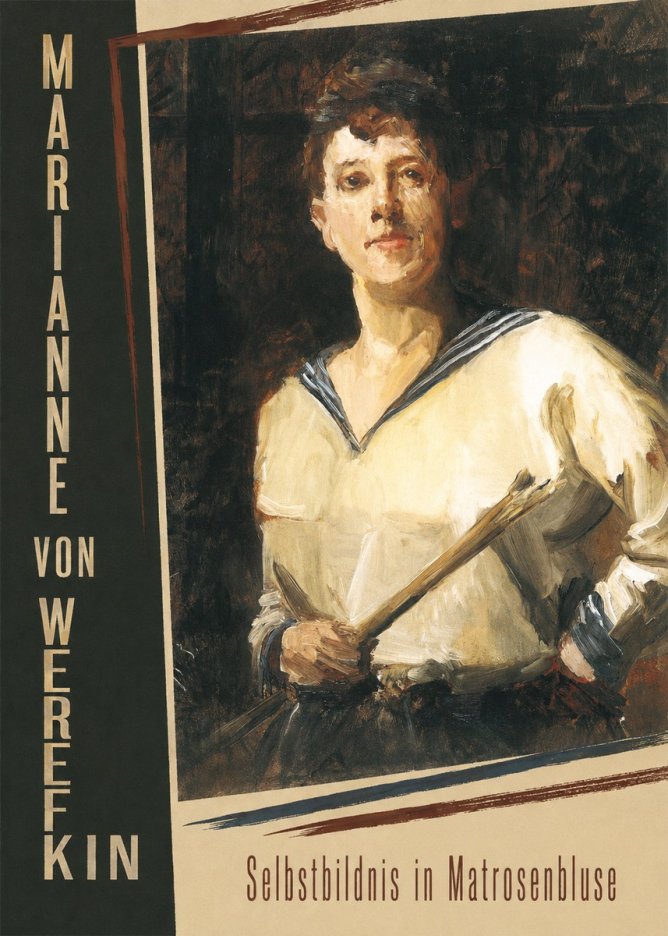 Marianne von Werefkin Selbstbildnis in Matrosenbluse No2 - Poszter
