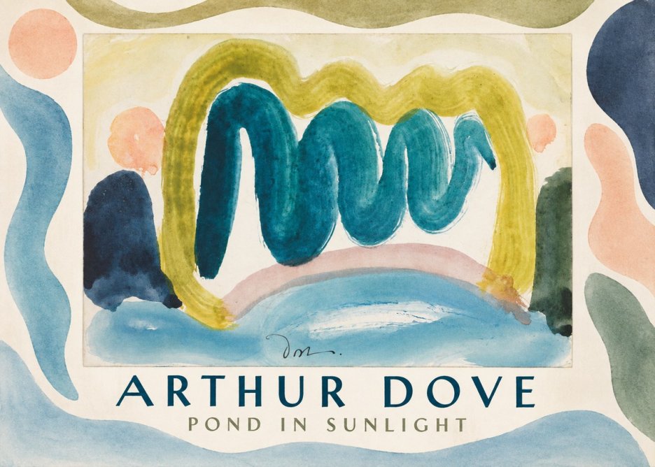 Arthur Dove Pond in Sunlight No1 - Poszter