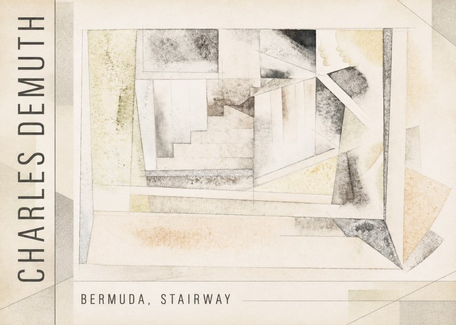 Charles Demuth Bermuda, Stairway No2 - Poszter