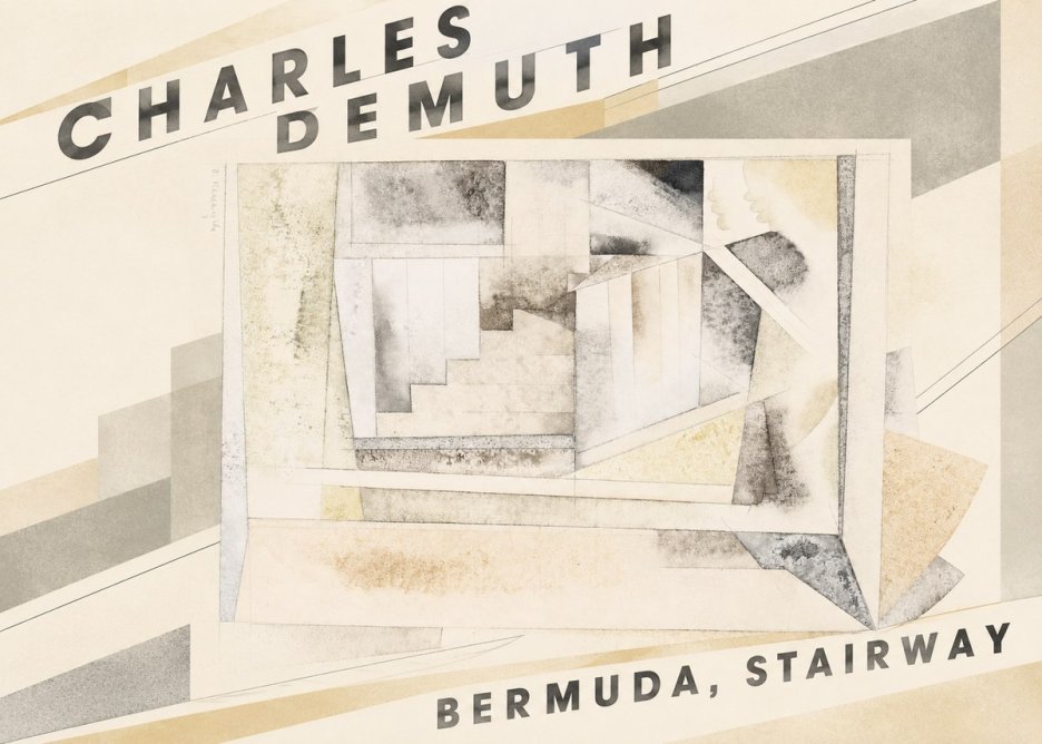 Charles Demuth Bermuda, Stairway No3 - Poszter