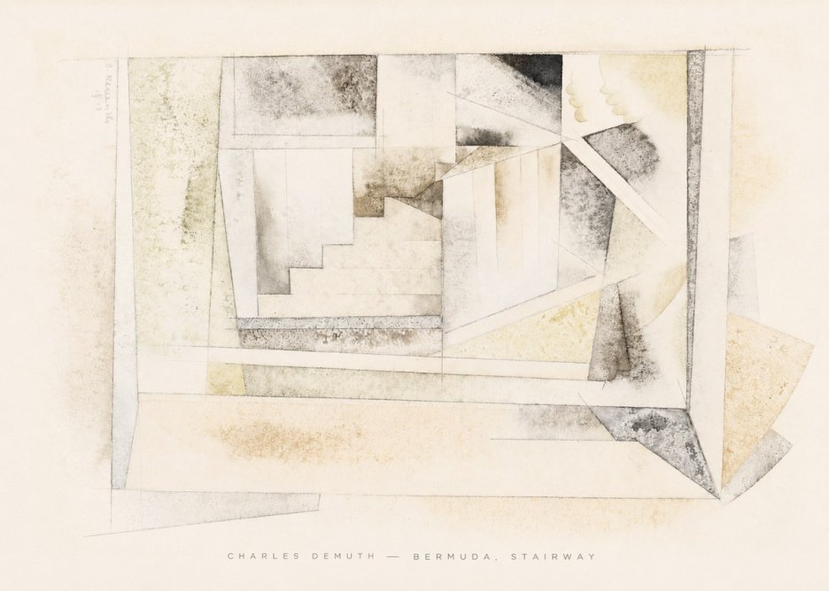 Charles Demuth Bermuda, Stairway No6 - Poszter