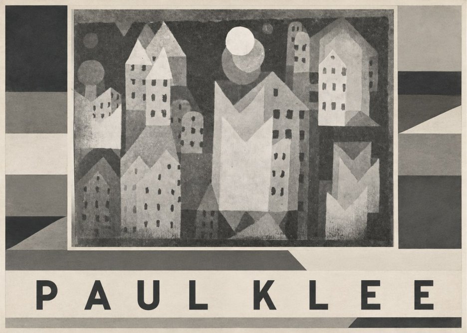 Paul Klee City of Churches No3 - Poszter
