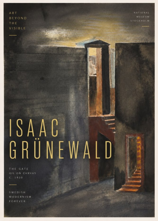 Isaac Grünewald Architectural Fantasy No6 - Poszter