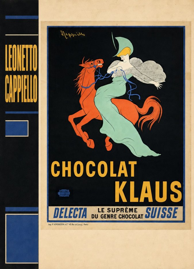 Leonetto Cappiello Chocolat Klaus II No5 - Poszter