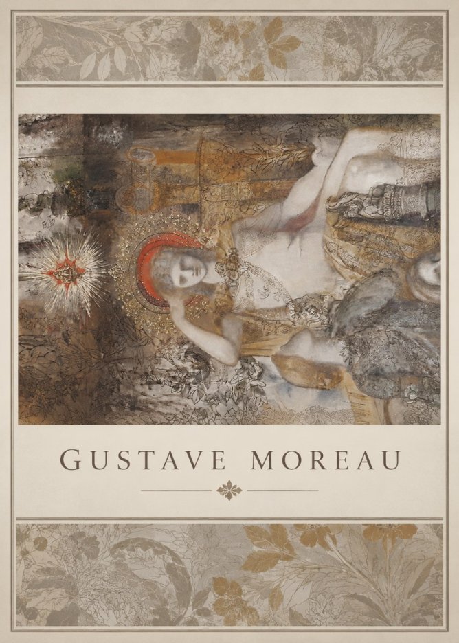 Gustave Moreau Saint Sebastian II No2 - Poszter