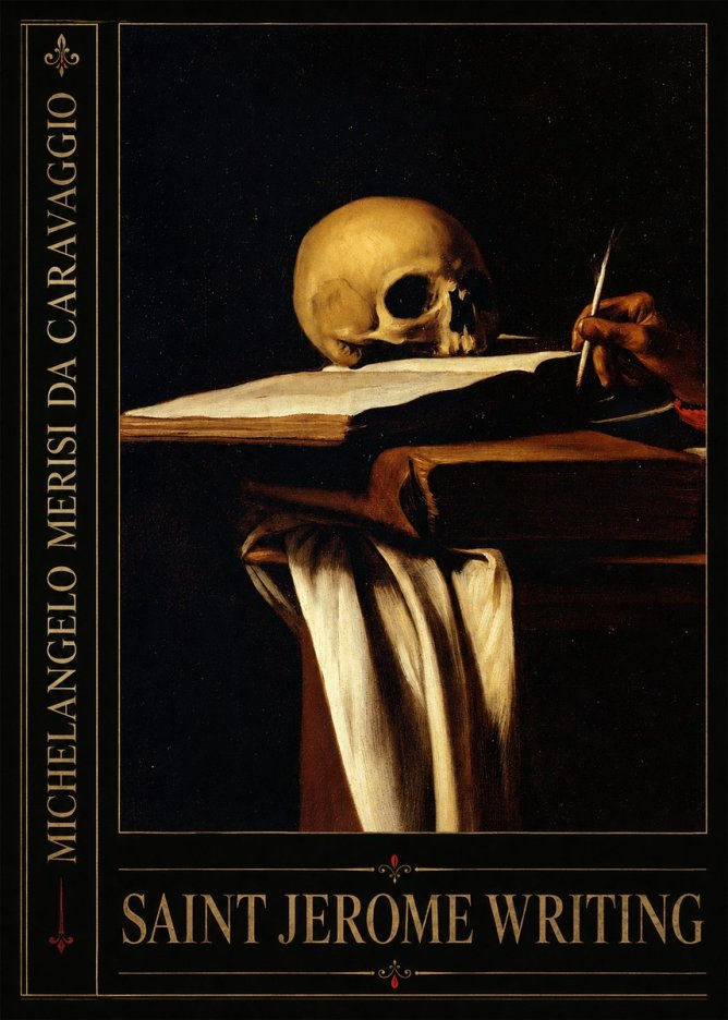 Michelangelo Merisi da Caravaggio Saint Jerome Writing III No3 - Poszter