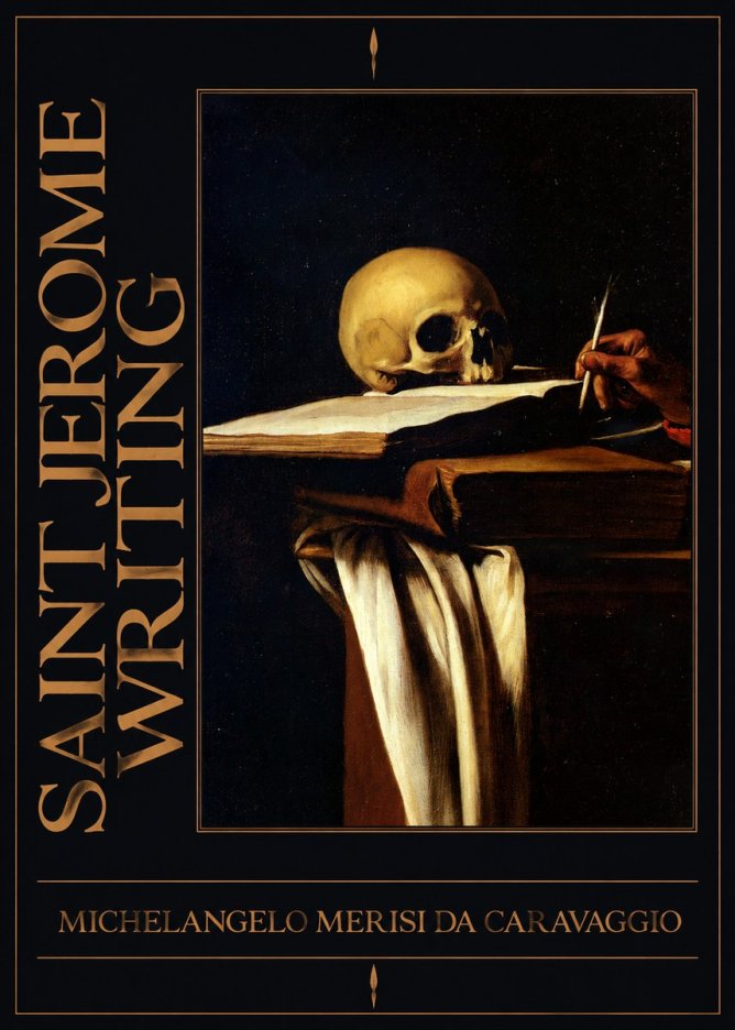 Michelangelo Merisi da Caravaggio Saint Jerome Writing III No4 - Poszter
