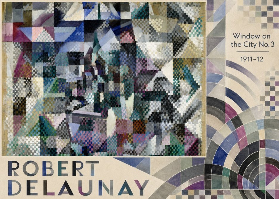Robert Delaunay Window on the City No. 3 No6 - Poszter