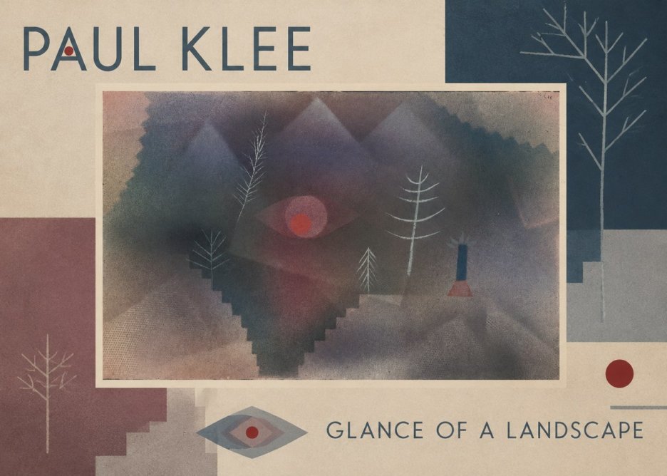 Paul Klee Glance of a Landscape No2 - Poszter