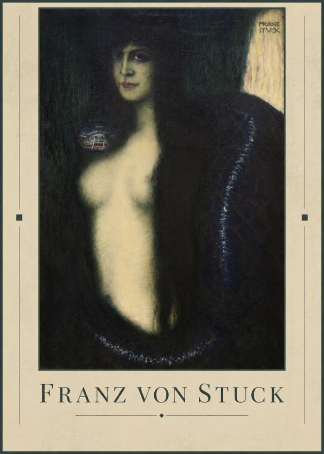 Franz von Stuck The Sin II No2 - Poszter