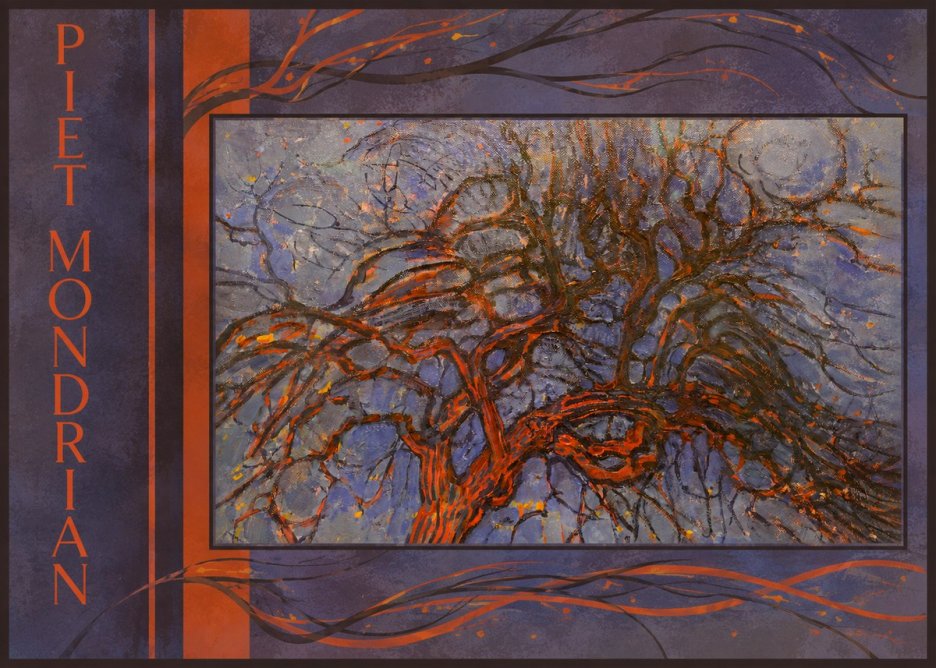 Piet Mondrian The Red Tree No2 - Poszter