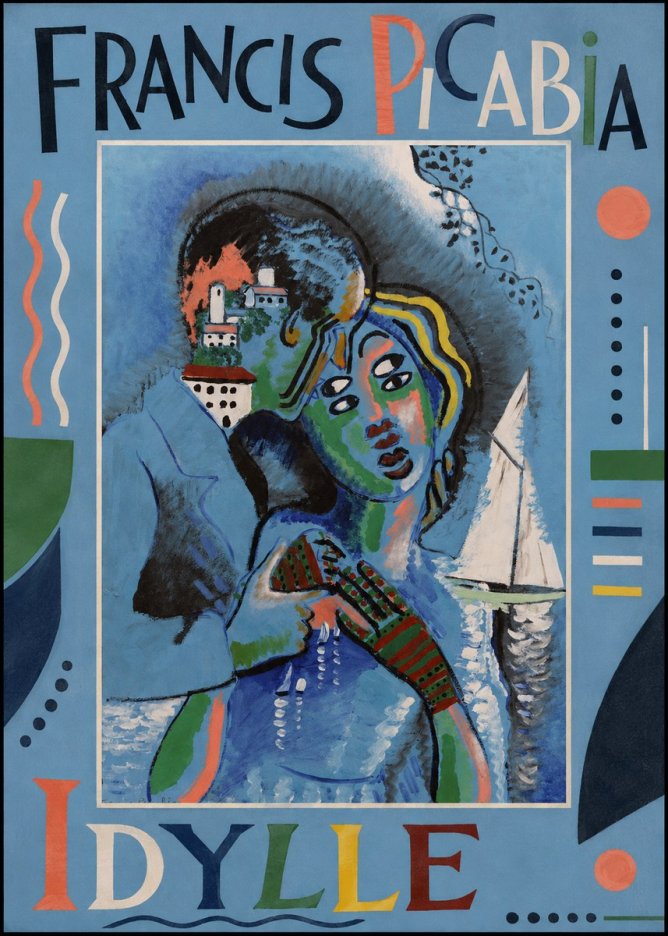 Francis Picabia Idylle No1 - Poszter