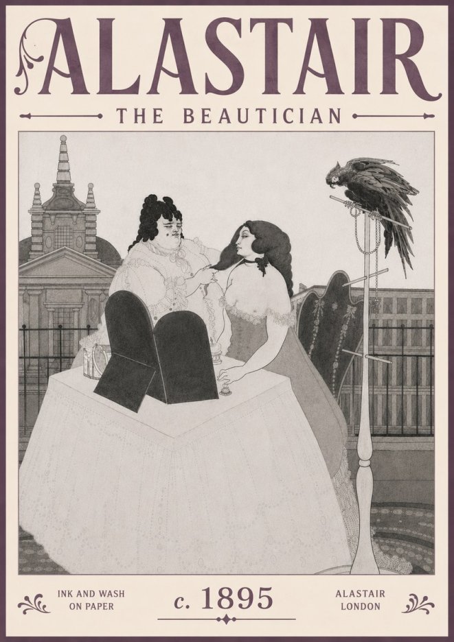 Alastair The Beautician No5 - Poszter