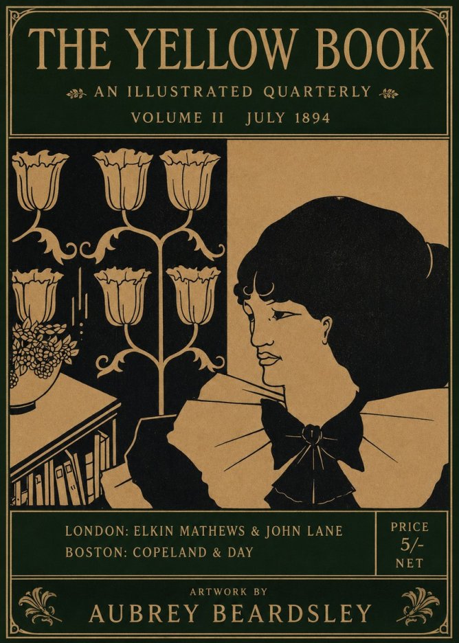 Aubrey Beardsley The Yellow Book - Volume Ii July 1894 No1 - Poszter