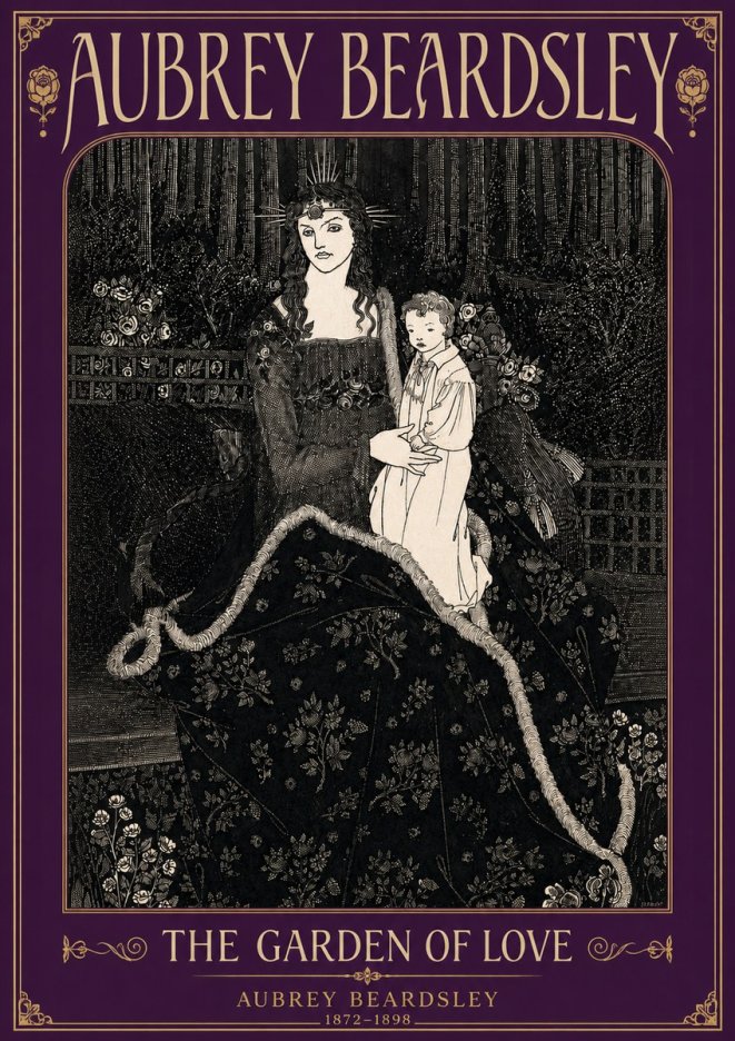Aubrey Beardsley The Garden of Love No5 - Poszter