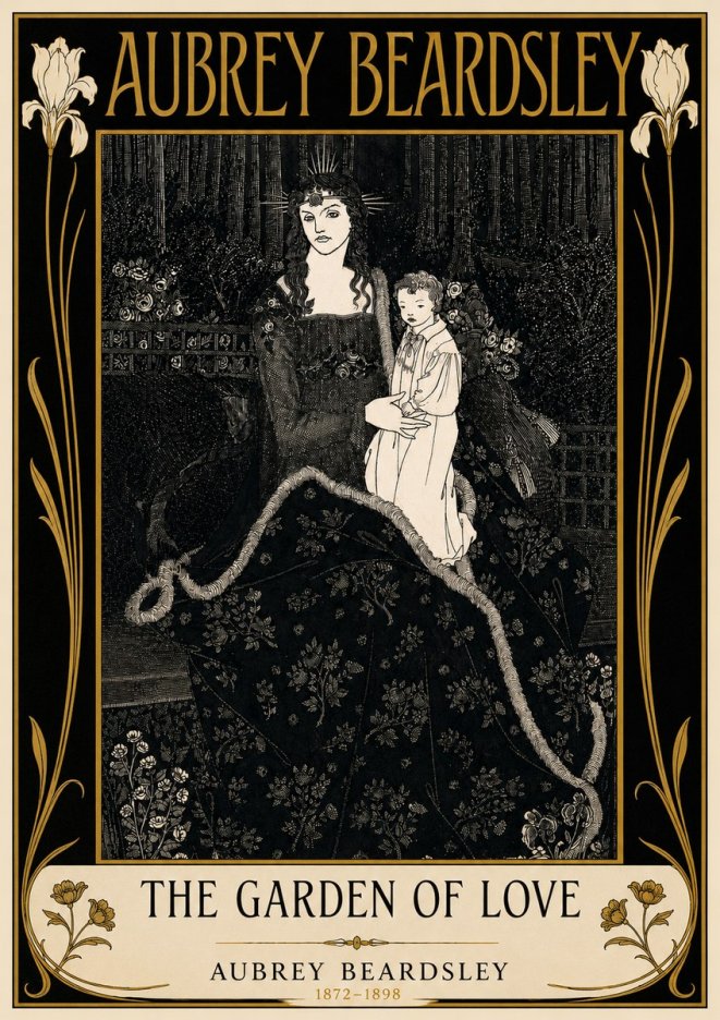 Aubrey Beardsley The Garden of Love No6 - Poszter