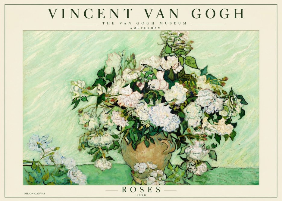 Van Gogh Roses II No3 - Poszter
