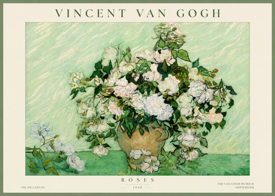 Van Gogh Roses II No4 - Poszter