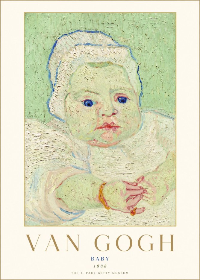 Van Gogh Baby No1 - Poszter