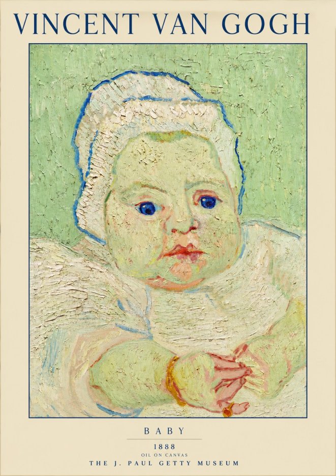 Van Gogh Baby No3 - Poszter