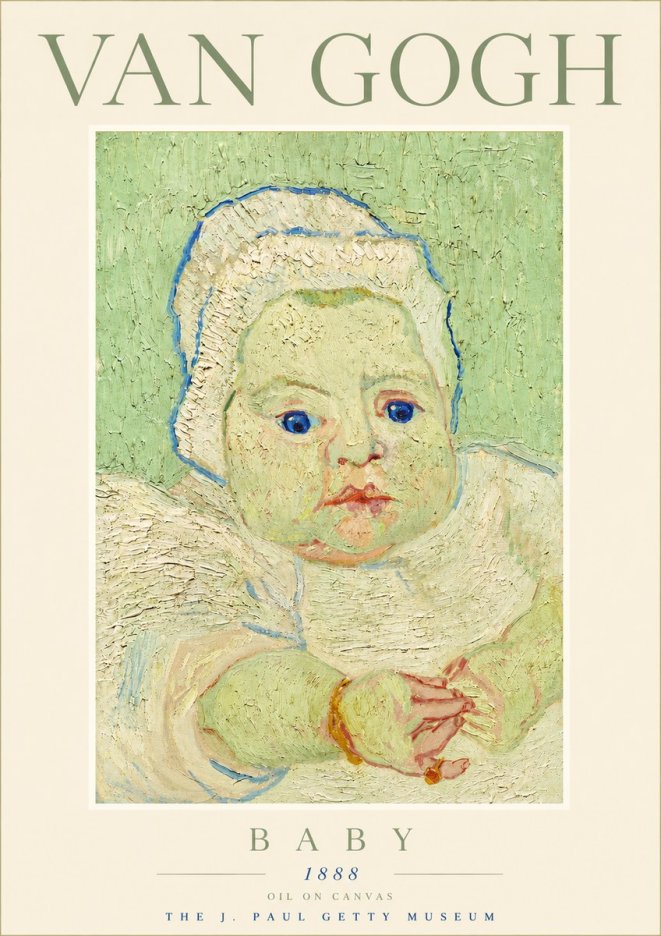 Van Gogh Baby No4 - Poszter