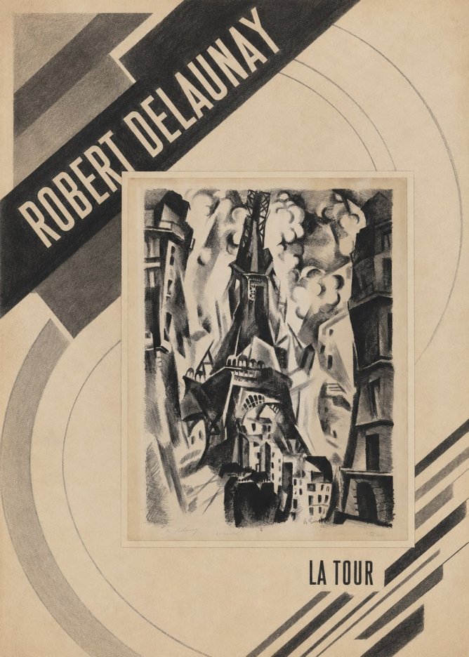 Robert Delaunay La Tour No3 - Poszter
