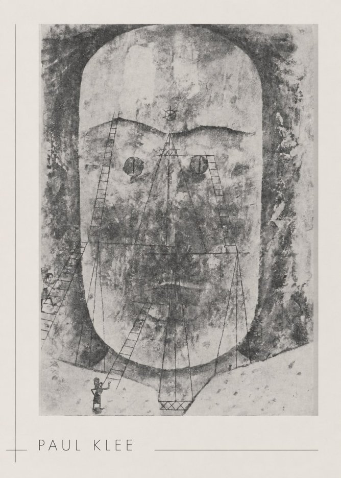 Paul Klee Monument in the Fertile Land No3 - Poszter