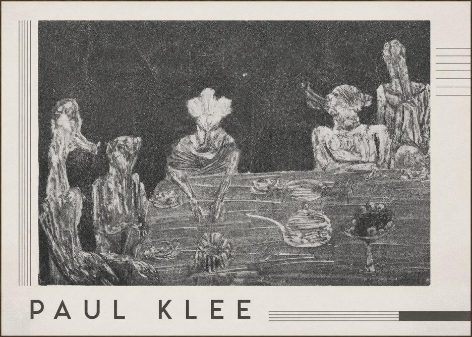 Paul Klee Die Mahlzeit No3 - Poszter