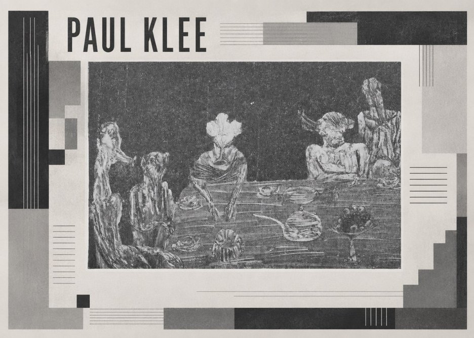 Paul Klee Die Mahlzeit No6 - Poszter