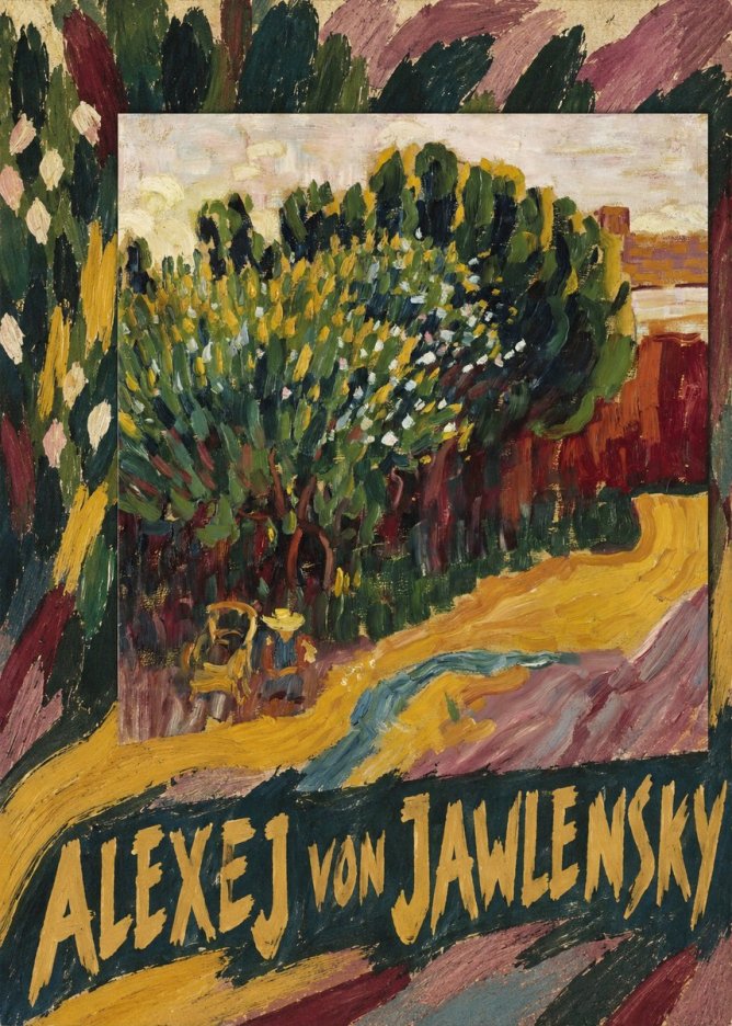Alexej von Jawlensky Park Landscape (Murnau) No5 - Poszter