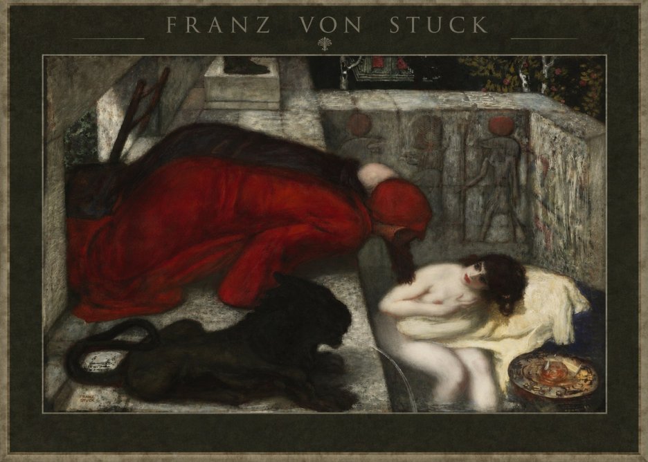 Franz von Stuck Salome No2 - Poszter