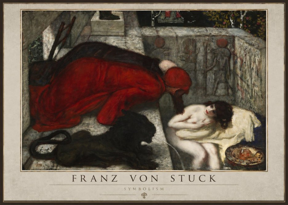 Franz von Stuck Salome No4 - Poszter