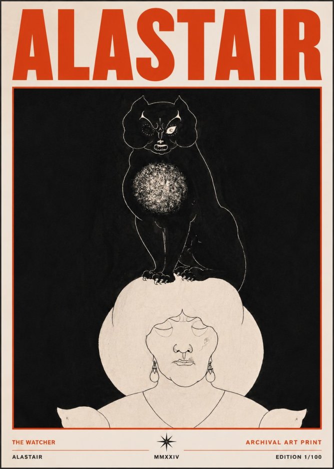 Alastair The Watcher No3 - Poszter