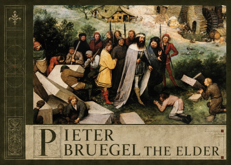 Pieter Bruegel The Blind Leading the Blind III No3 - Poszter
