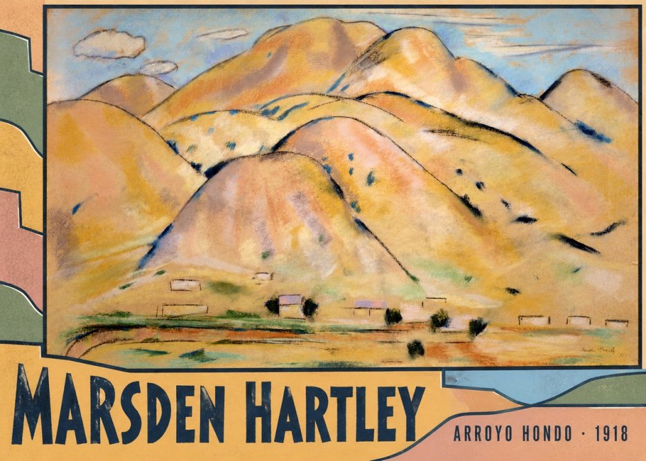 Marsden Hartley Arroyo Hondo No4 - Poszter