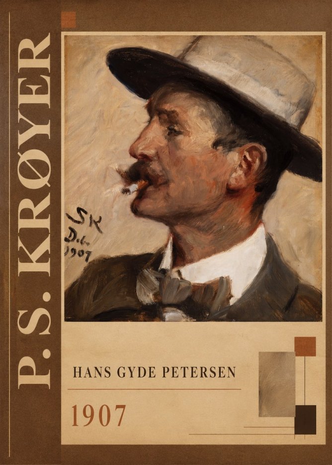 P.S. Krøyer Hans Gyde Petersen No2 - Poszter