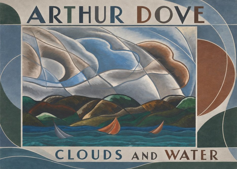 Arthur Dove Clouds and Water No3 - Poszter