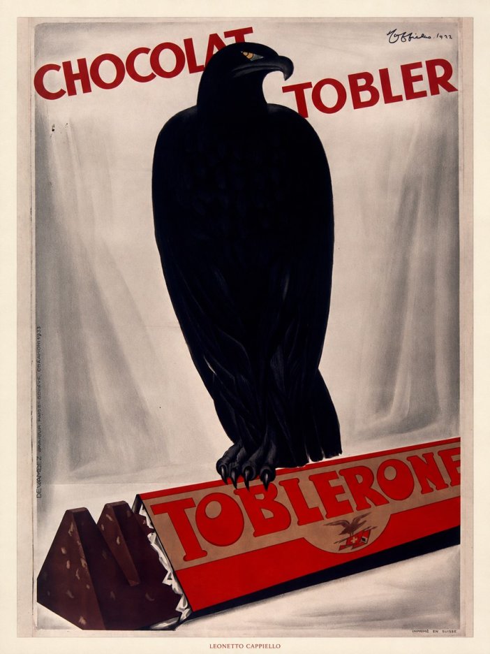 Leonetto Cappiello Chocolat Tobler No5 - Poszter