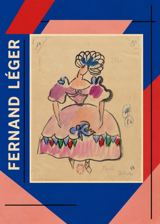 Fernand Léger Bolivar XI No2 - Poszter
