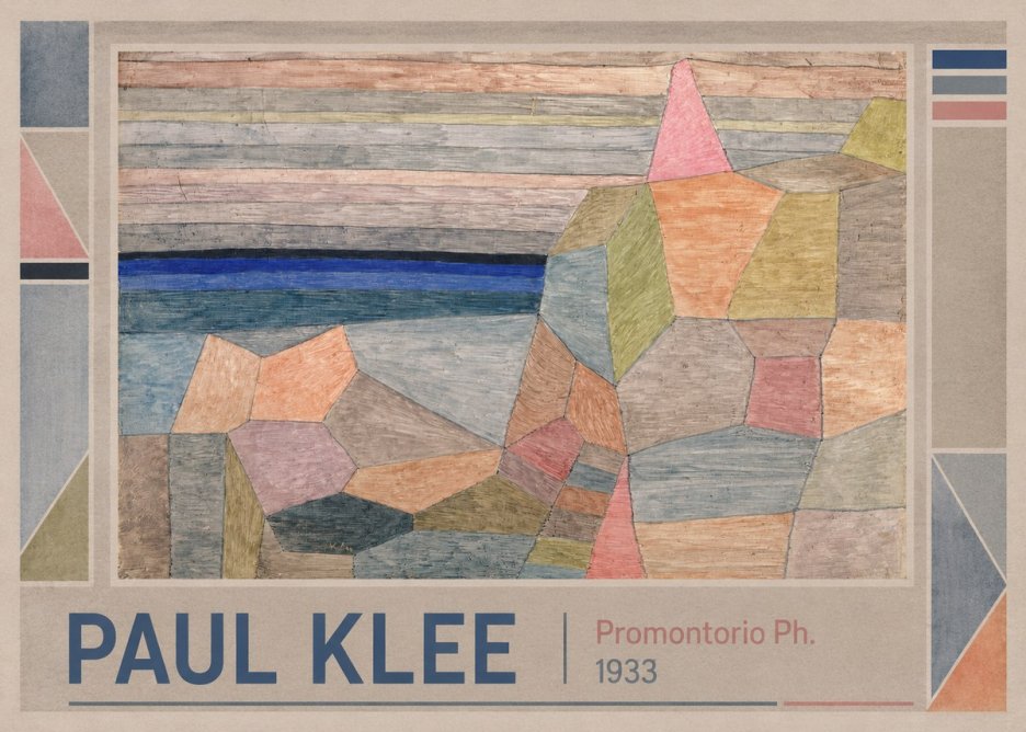 Paul Klee Promontorio Ph. No1 - Poszter
