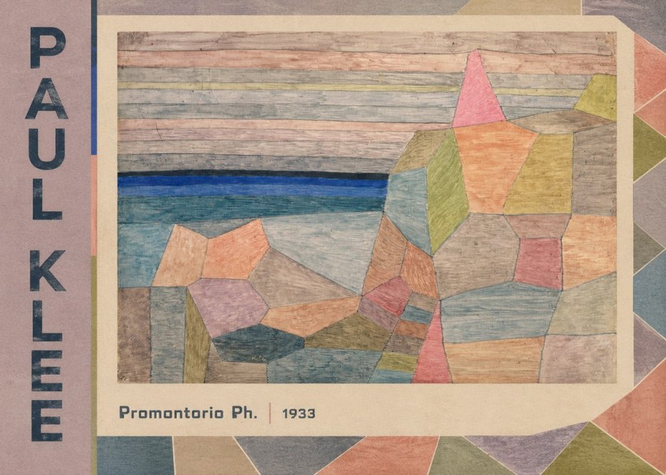 Paul Klee Promontorio Ph. No2 - Poszter
