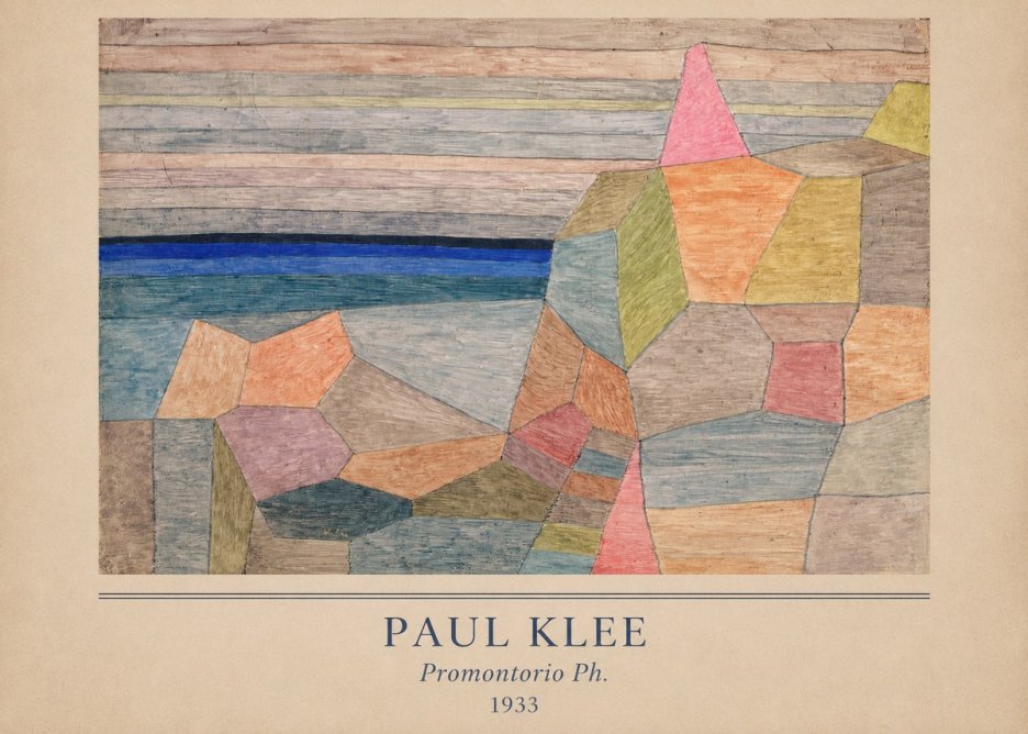 Paul Klee Promontorio Ph. No3 - Poszter
