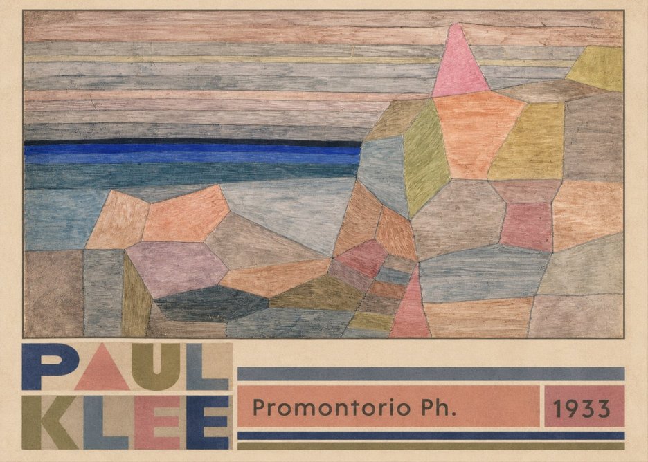 Paul Klee Promontorio Ph. No4 - Poszter